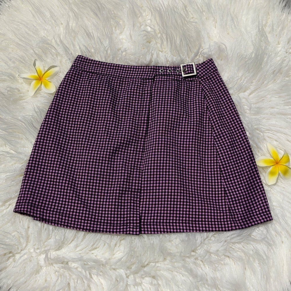 Checkered skirt